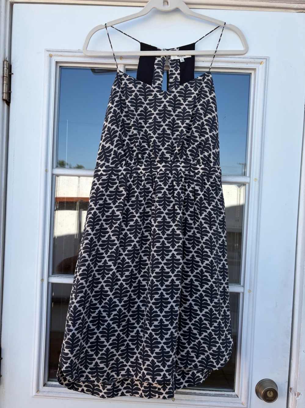 NWOT SIZE 8 Madewell Silk Daylight Dress in Ikat Bloom